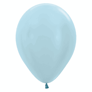 Bioloons Rundballon Samt Blau (30cm) - Premium Qualität