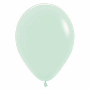 Bioloons Rundballon Pastell Grün (30cm) - Premium Qualität