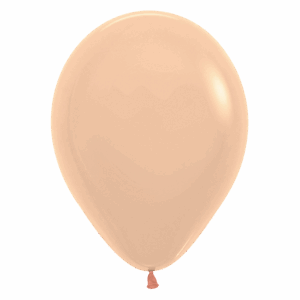 Bioloons Rundballon Pastell Pfirsich (30cm) - für Dekorationen