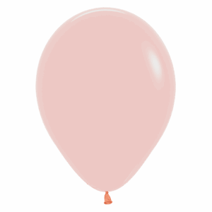 Bioloons Rundballon Pastell Melone (30cm) - für Dekorationen