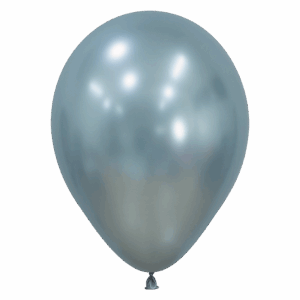 Bioloons Rundballon Arktis-Blau seidenmatt (30cm) - Frei von Schadstoffen