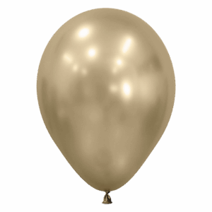 Bioloons Rundballon Goldstaub seidenmatt (30cm) - 100% Naturlatex