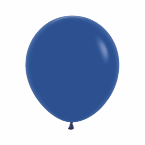 Bioloons Rundballon Königsblau (45cm) - 100% Naturlatex