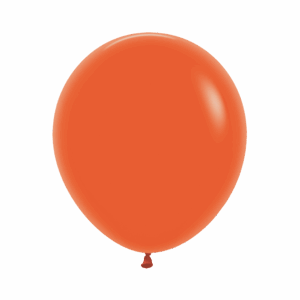 Bioloons Rundballon Orange (45cm) - Nachhaltige Deko