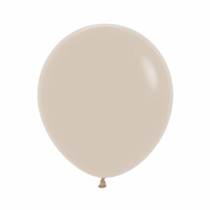 Bioloons Rundballon Weißer Sand (45cm) - für Dekorationen