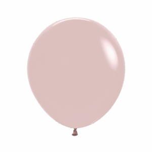 Bioloons Rundballon Creme Altrosa (45cm) - 100% Naturlatex