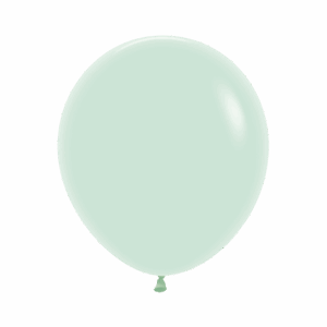 Bioloons Rundballon Pastell Grün (45cm) - Nachhaltige Deko