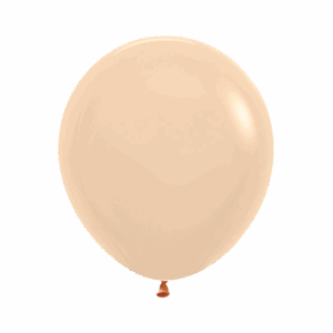Bioloons Rundballon Pastell Pfirsich (45cm) - Nachhaltige Deko