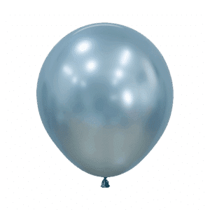 Bioloons Rundballon Arktis-Blau seidenmatt (45cm) - 100% Naturlatex