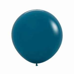 Bioloons Riesenballon Azurblau (60cm) - für Dekorationen