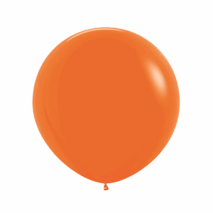 Bioloons Riesenballon Orange (60cm) - Premium Qualität