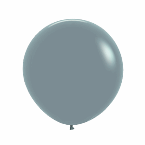 Bioloons Riesenballon Creme Blau (60cm) - TÜV-zertifizierte Qualität