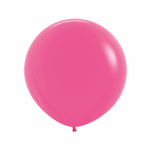 Bioloons Riesenballon Neon Pink (60cm) - 100% Naturlatex