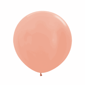 Bioloons Riesenballon Roségold Metallic (60cm) - Nachhaltige Deko
