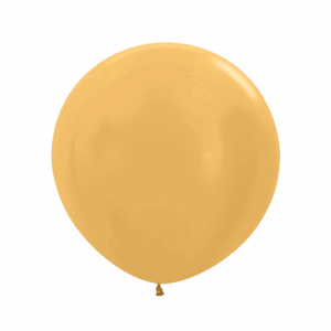 Bioloons Riesenballon Gold Metallic (60cm) - für Dekorationen