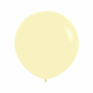 Bioloons Riesenballon Pastell Gelb (60cm) - Premium Qualität