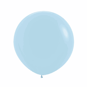 Bioloons Riesenballon Pastell Blau (60cm) - 100% Naturlatex