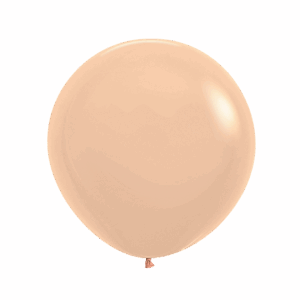 Bioloons Riesenballon Pastell Pfirsich (60cm) - 100% Naturlatex