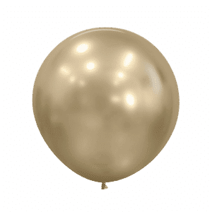 Bioloons Riesenballon Goldstaub seidenmatt (60cm) - 100% Naturlatex