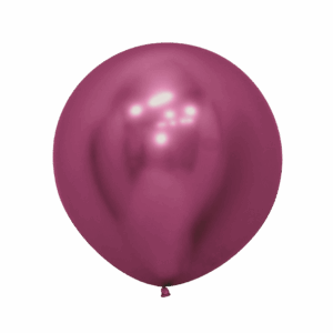Bioloons Riesenballon Chromglanz Pink (60cm) - Frei von Schadstoffen