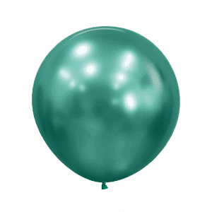 Bioloons Riesenballon Chromglanz Aurora Grün (60cm) - biologisch abbaubar