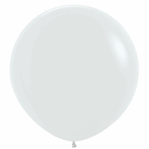 Bioloons Riesenballon Weiß (90cm) - Premium Qualität