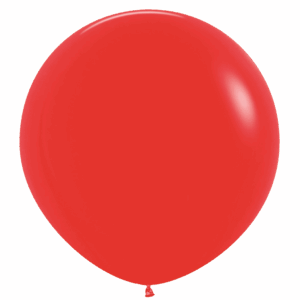 Bioloons Riesenballon Rot (90cm) - Frei von Schadstoffen