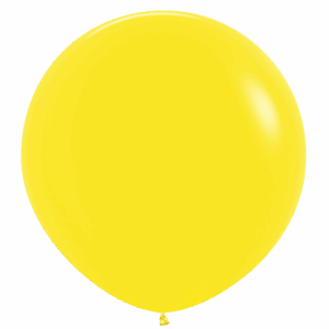 Bioloons Riesenballon Gelb (90cm) - TÜV-zertifizierte Qualität