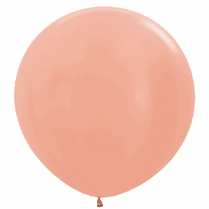 Bioloons Riesenballon Roségold Metallic (90cm) - Nachhaltige Deko