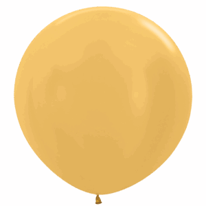 Bioloons Riesenballon Gold Metallic (90cm) - Frei von Schadstoffen