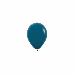 Bioloons Mini-Ballon Azurblau (12.5cm) - Frei von Schadstoffen