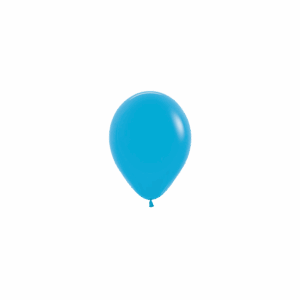 Bioloons Mini-Ballon Blau (12.5cm) - 100% Naturlatex