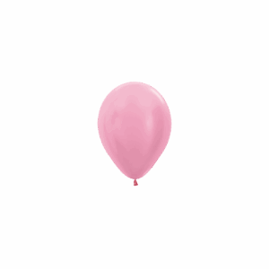 Bioloons Mini-Ballon Samt Rosa (12.5cm) - Premium Qualität