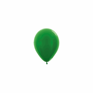 Bioloons Mini-Ballon Grün Metallic (12.5cm) - TÜV-zertifizierte Qualität