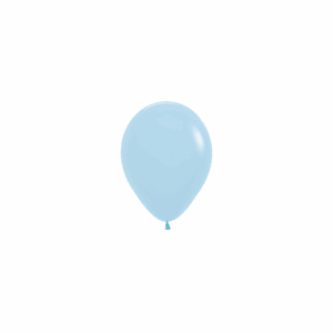 Bioloons Mini-Ballon Pastell Blau (12.5cm) - für Dekorationen
