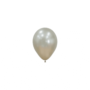 Bioloons Mini-Ballon Creme Perle seidenmatt (12.5cm) - plastikfrei verpackt