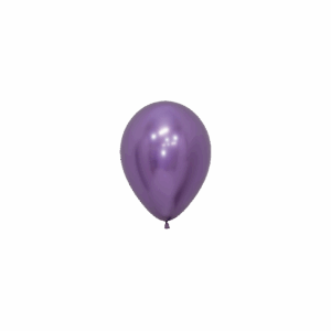 Bioloons Mini-Ballon Chromglanz Violett (12.5cm) - TÜV-zertifizierte Qualität