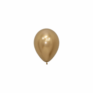 Bioloons Mini-Ballon Chromglanz Gold (12.5cm) - biologisch abbaubar