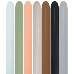 Bioloons Modellierballon Naturton Mischung (5cm) - für Dekorationen