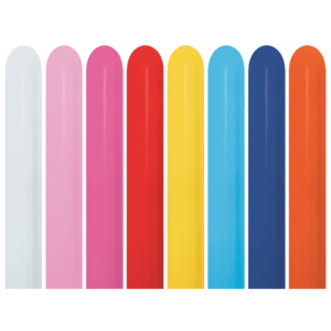 Bioloons Modellierballon Standard Mischung (7.5cm) - für Dekorationen