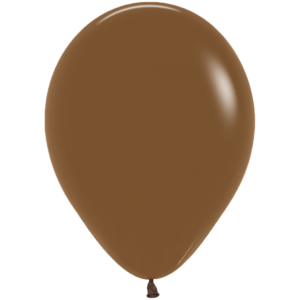 Bioloons Rundballon Mokka (30cm) - 100% Naturlatex