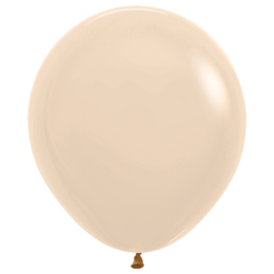 Bioloons Rundballon Pastell Hautfarbe (45cm) - plastikfrei verpackt