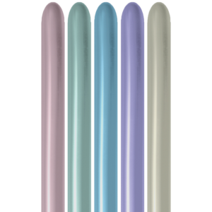 Bioloons Modellierballon Seidenmatt Mischung (5cm) - 100% Naturlatex