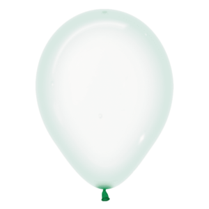 Bioloons Rundballon Kristall Grün (30cm) - TÜV-zertifizierte Qualität