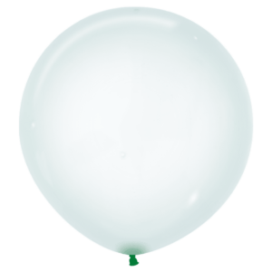 Bioloons Riesenballon Kristall Grün (60cm) - 100% Naturlatex