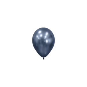 Bioloons Mini-Ballon Chromglanz Galaxy Blau (12.5cm) - Frei von Schadstoffen