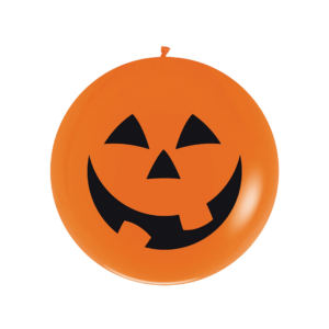 Bioloons Riesenballon Orange Kürbis (60cm) – ideal für Halloween - biologisch abbaubar