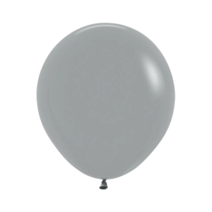 Bioloons Rundballon Dunkelgrau (45cm) - für Dekorationen