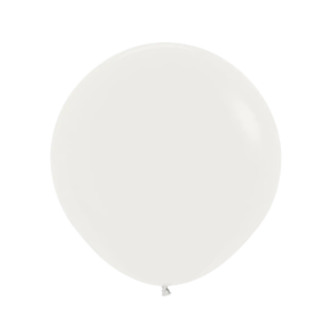 Bioloons Riesenballon Mandel-Weiß (60cm) - 100% Naturlatex