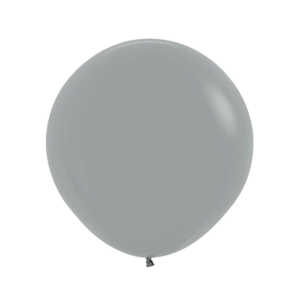 Bioloons Riesenballon Dunkelgrau (60cm) - 100% Naturlatex